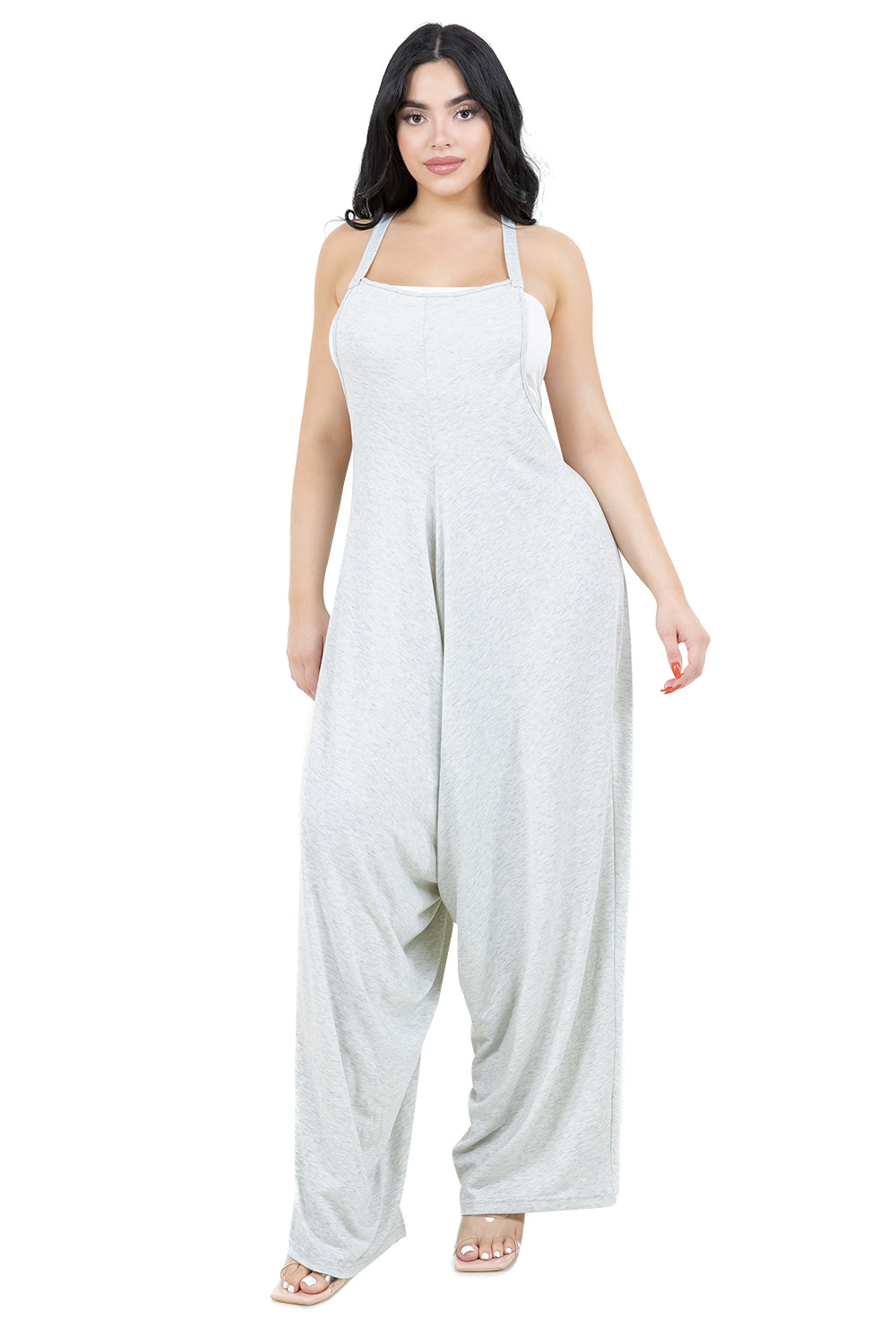 WOMEN FASHION HAREM PANT JUMPSUIT