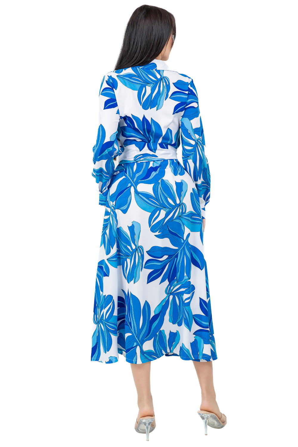 WOMEN FASHION LONG MAXI CHIFFON DRESS