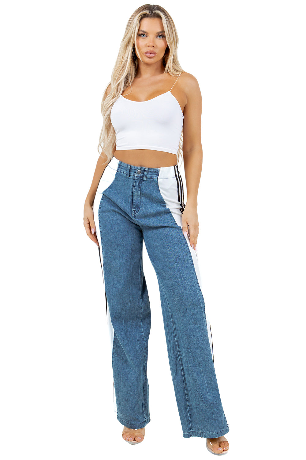 WOMEN FASHION CASUAL DENIM PANTS