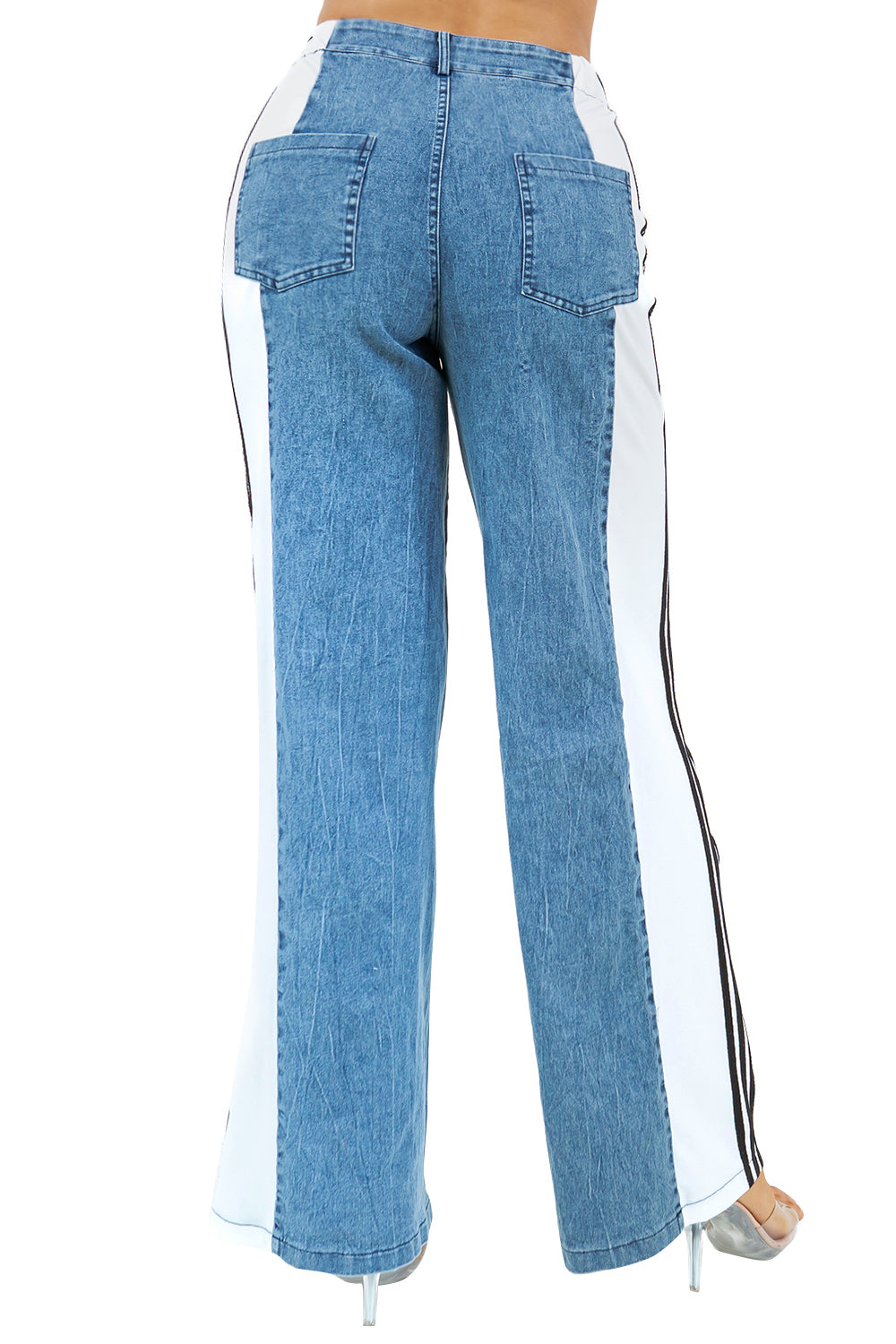WOMEN FASHION CASUAL DENIM PANTS