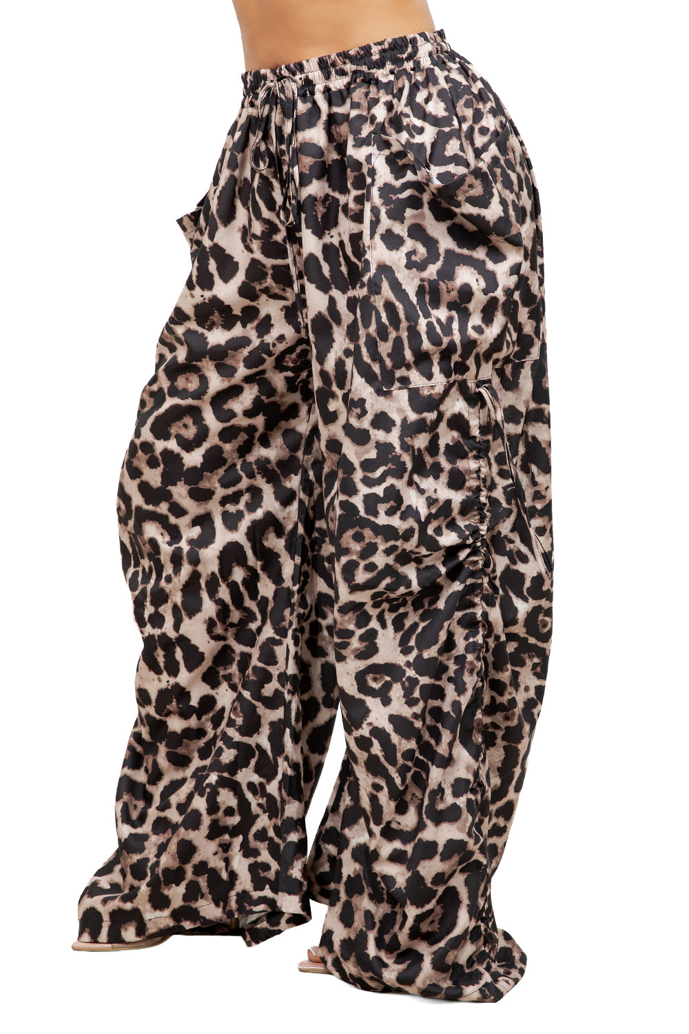 WOMEN FASHION CASUAL WIDE LEG PANTS