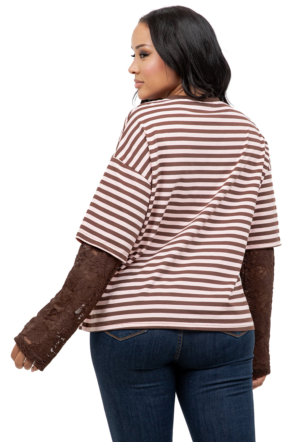 WOMEN FASHION LAYERED LONG SLEEVE T-SHIRT