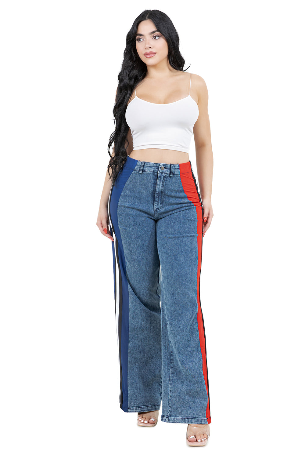 WOMEN FASHION CASUAL DENIM PANTS