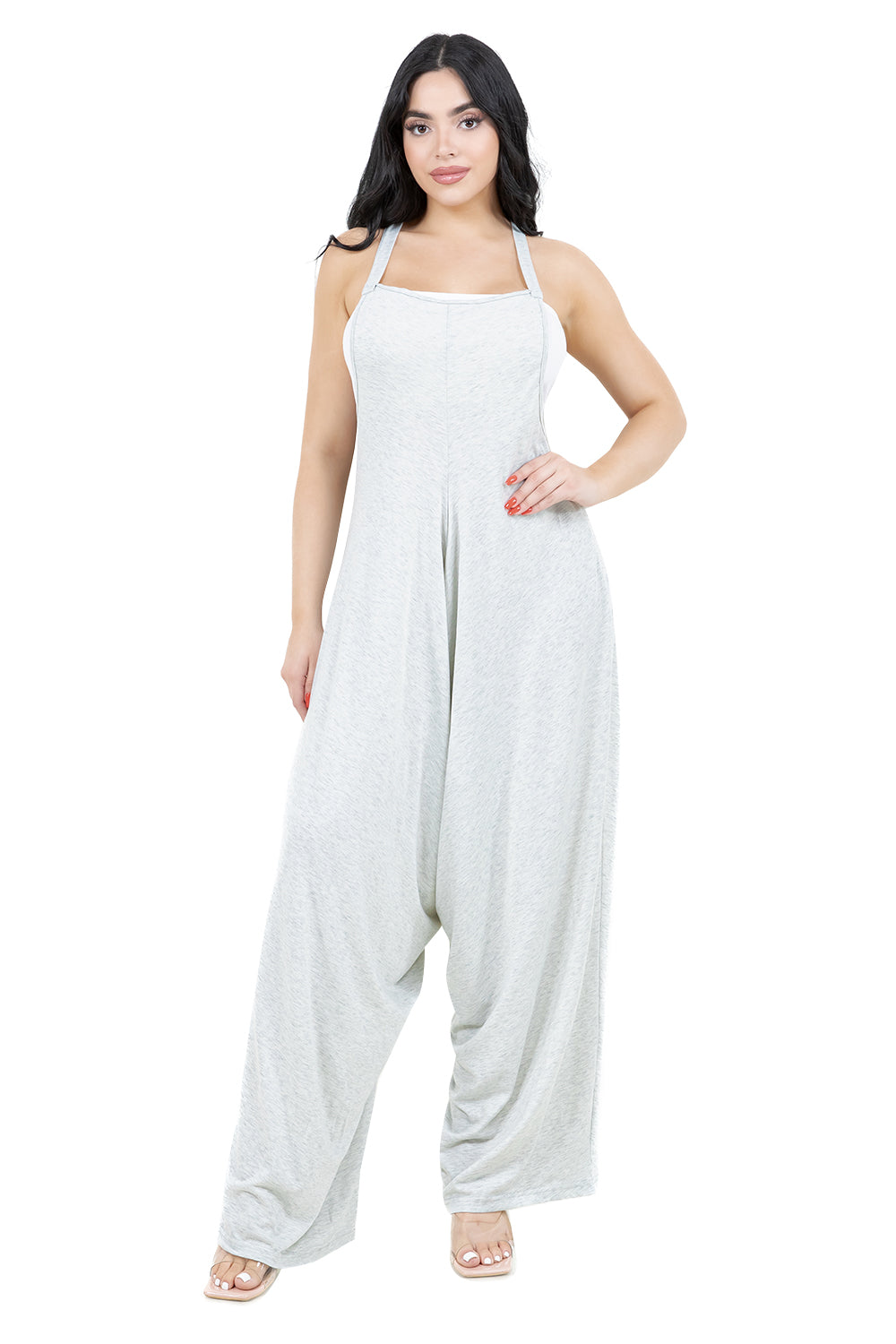 WOMEN FASHION HAREM PANT JUMPSUIT