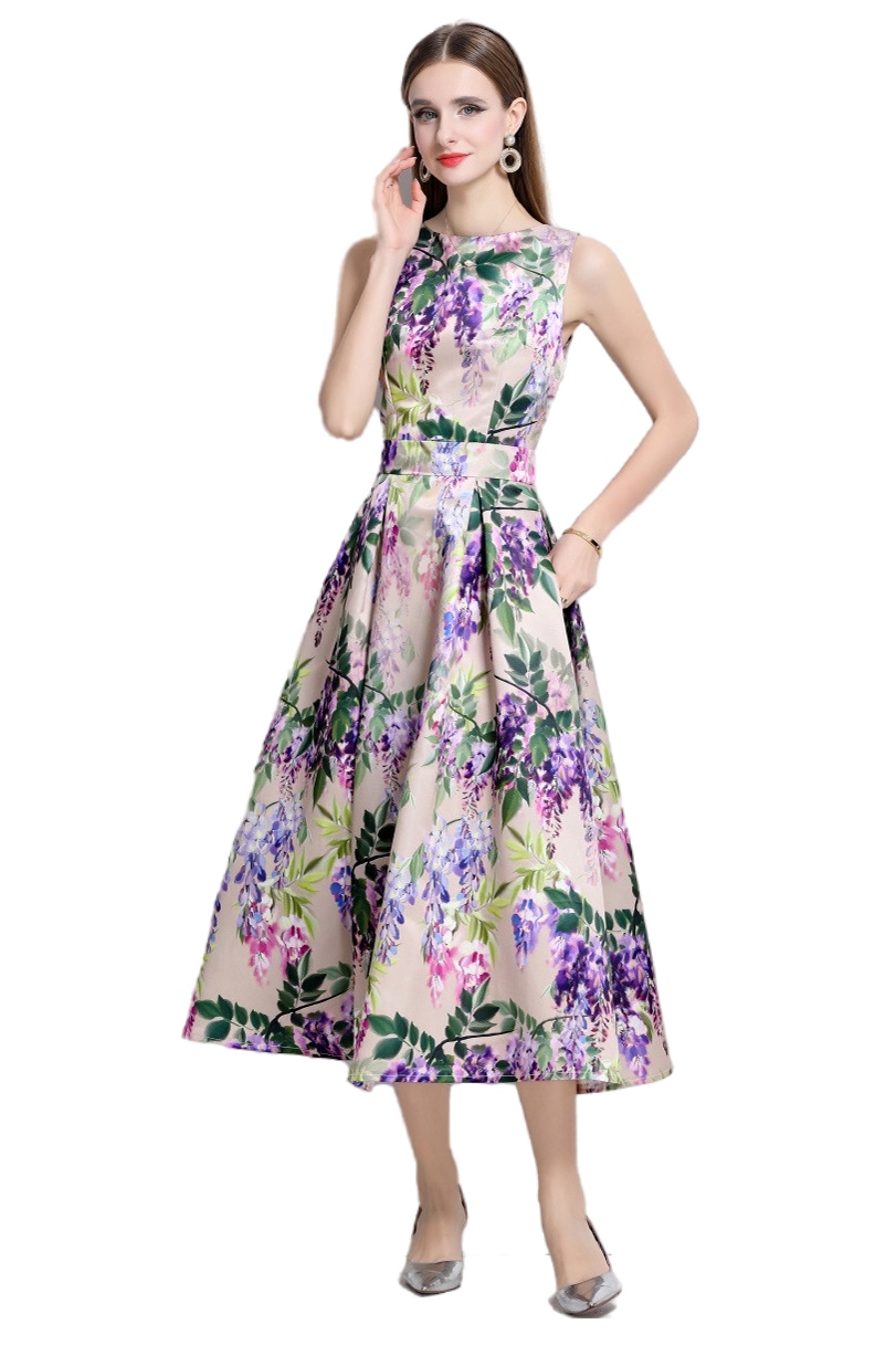 WOMEN FASHION LONG MIDI DRESS