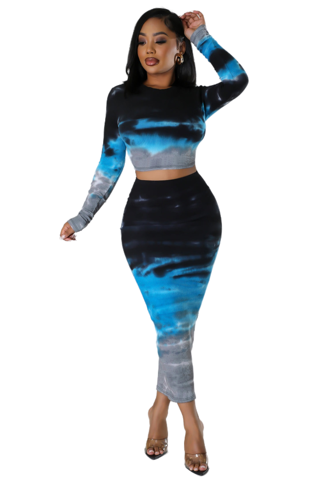 WOMEN FASHION TWO PIECE SKIRT SETS