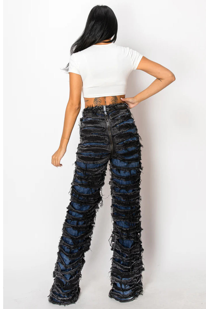 WOMEN FASHION DENIM PANTS