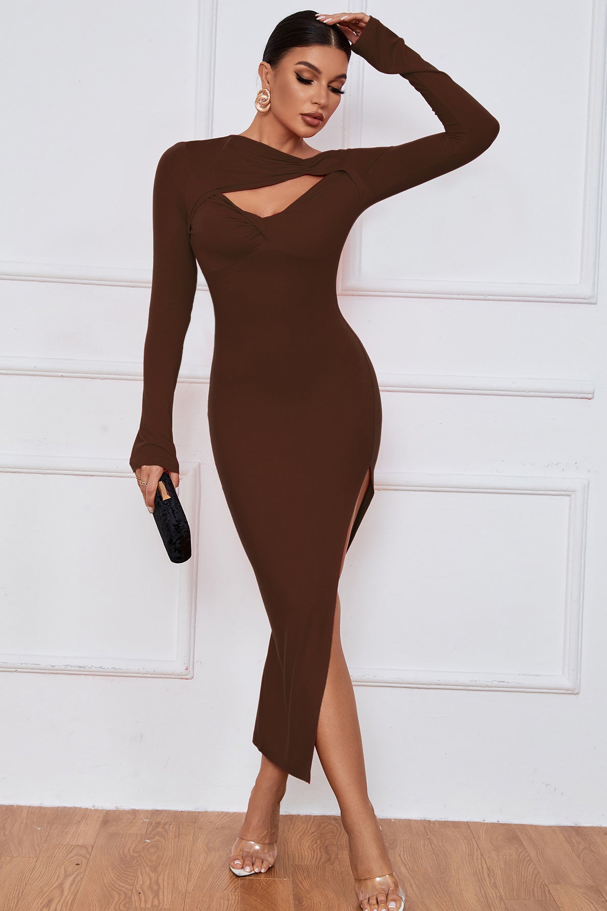 WOMEN FASHION PARTY LONG MAXI DRESS