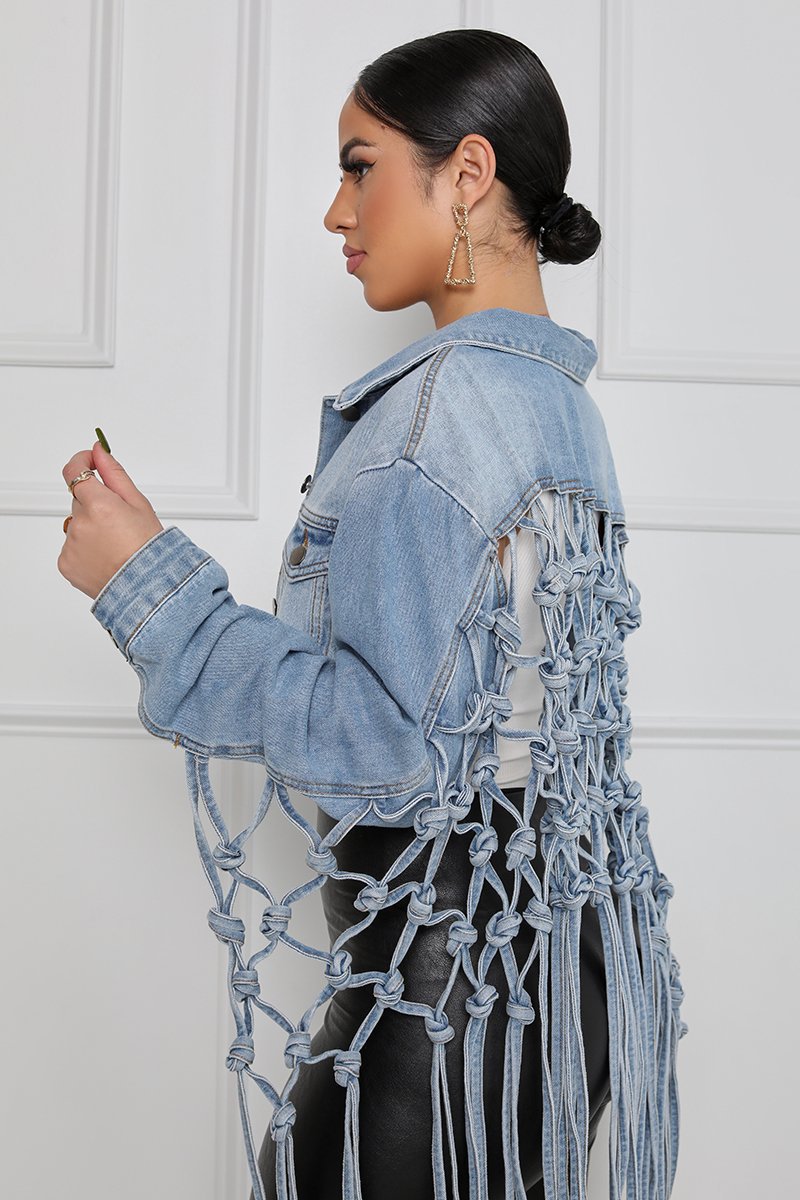 WOMEN FASHION DENIM JACKET