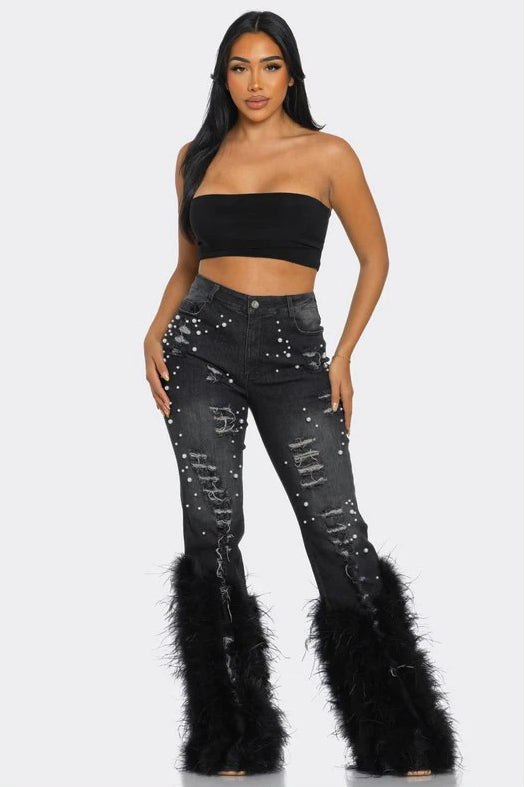 WOMEN FASHION DENIM JEANS