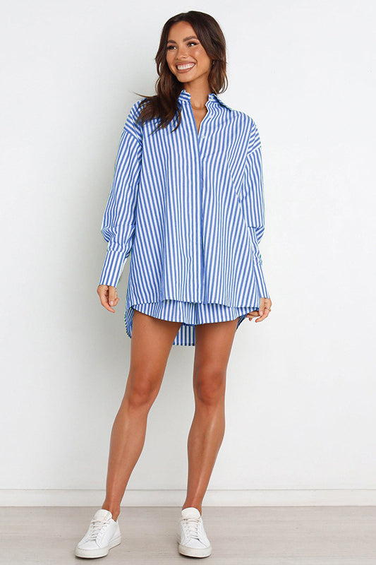WOMEN FASHION 2PC SHIRT AND SHORT SET