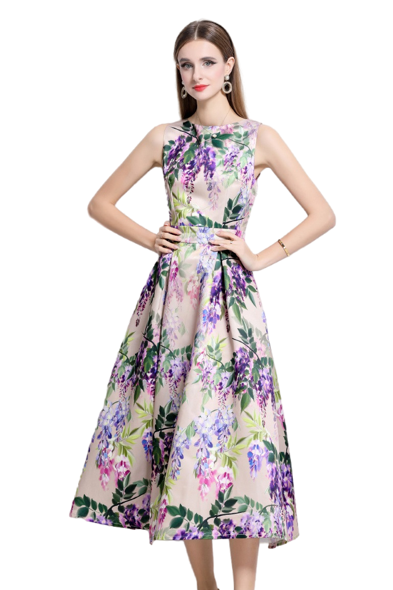 WOMEN FASHION LONG MIDI DRESS
