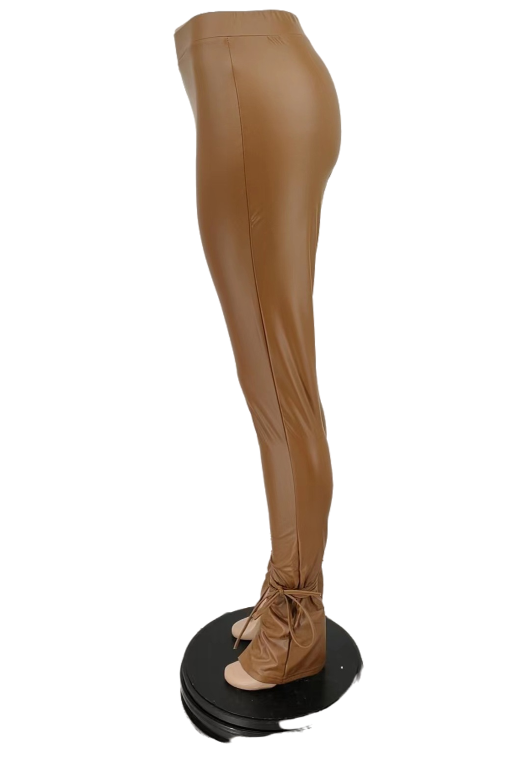WOMEN FASHION PU LEATHER PANTS