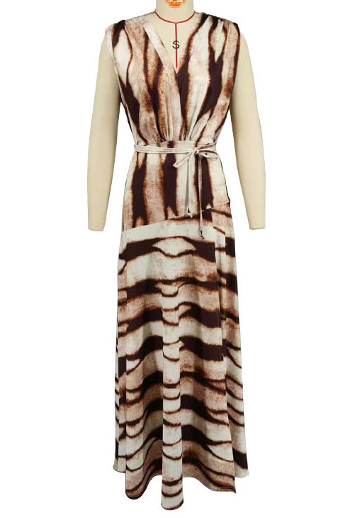 WOMEN FASHION LONG MAXI CHIFFON DRESS
