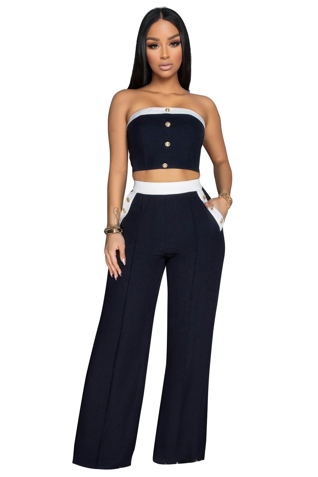 WOMEN FASHION TOP & PANT SET