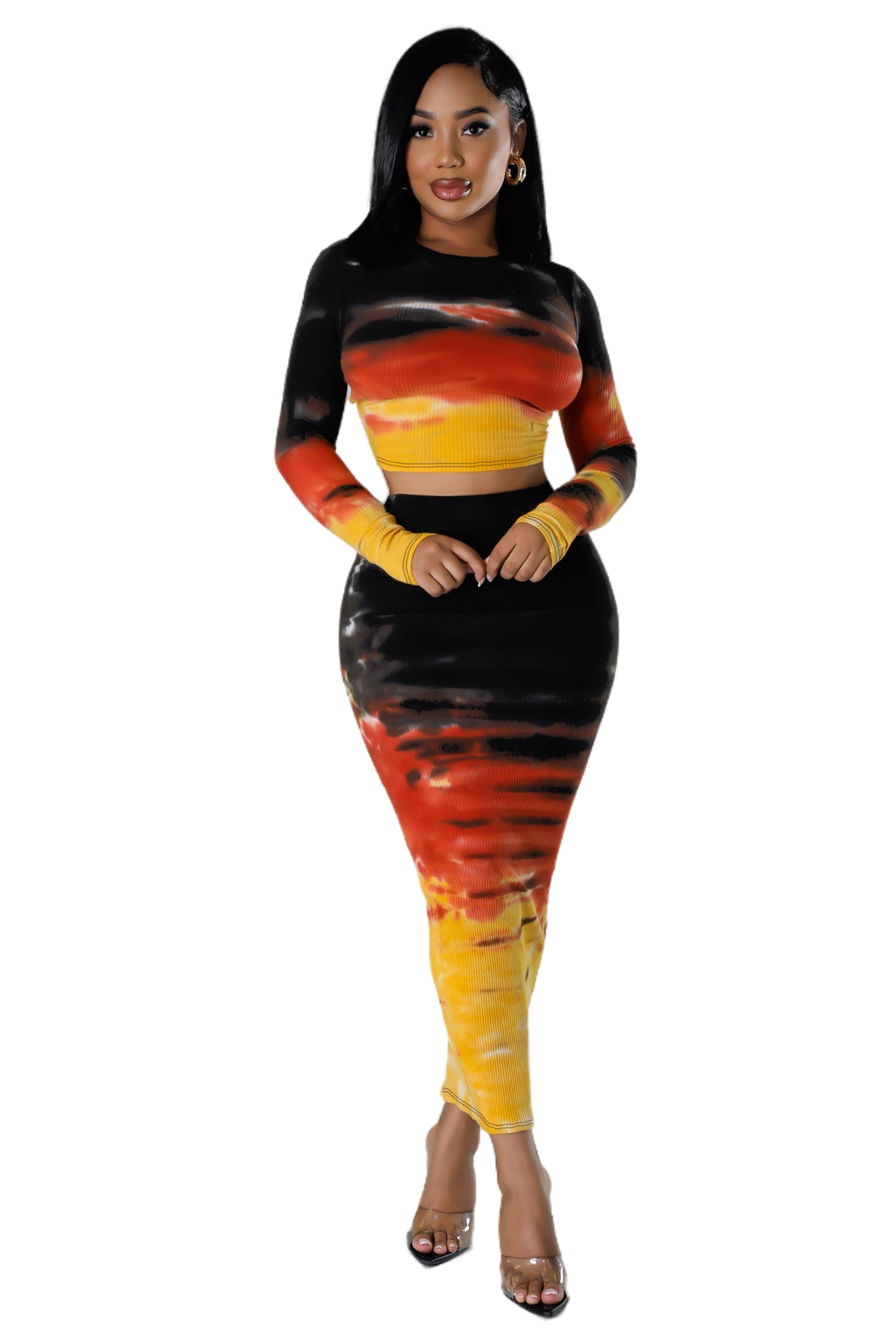 WOMEN FASHION TWO PIECE SKIRT SETS
