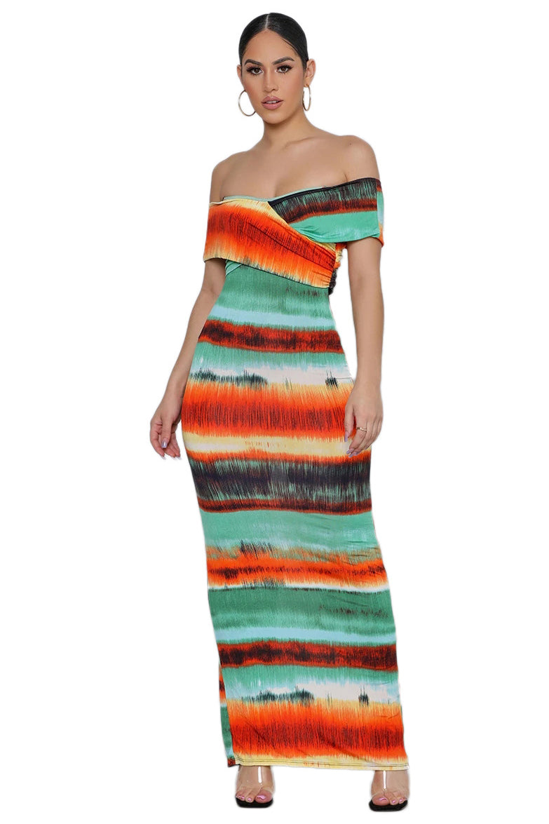 WOMEN FASHION SUMMER LONG MAXI DRESS