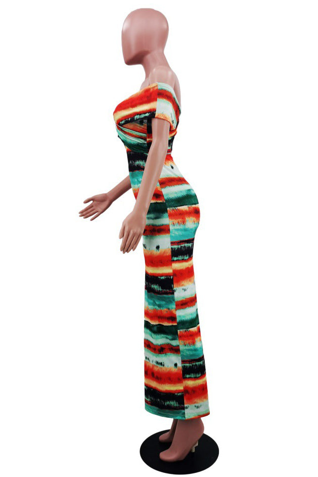 WOMEN FASHION SUMMER LONG MAXI DRESS