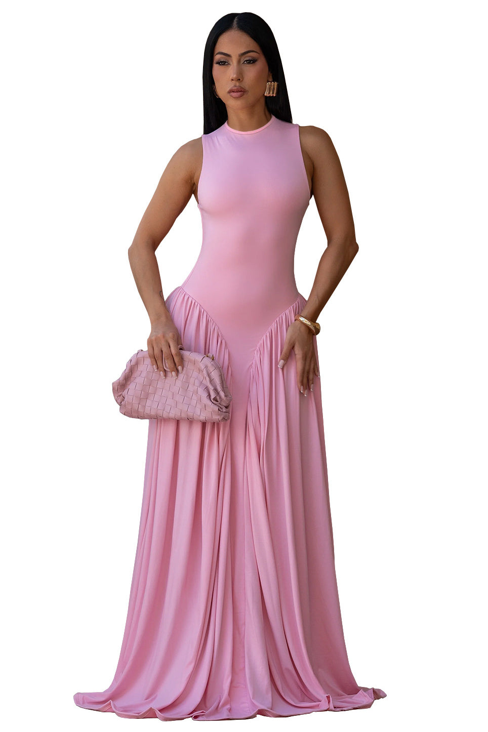 WOMEN FASHION SUMMER LONG MAXI DRESS