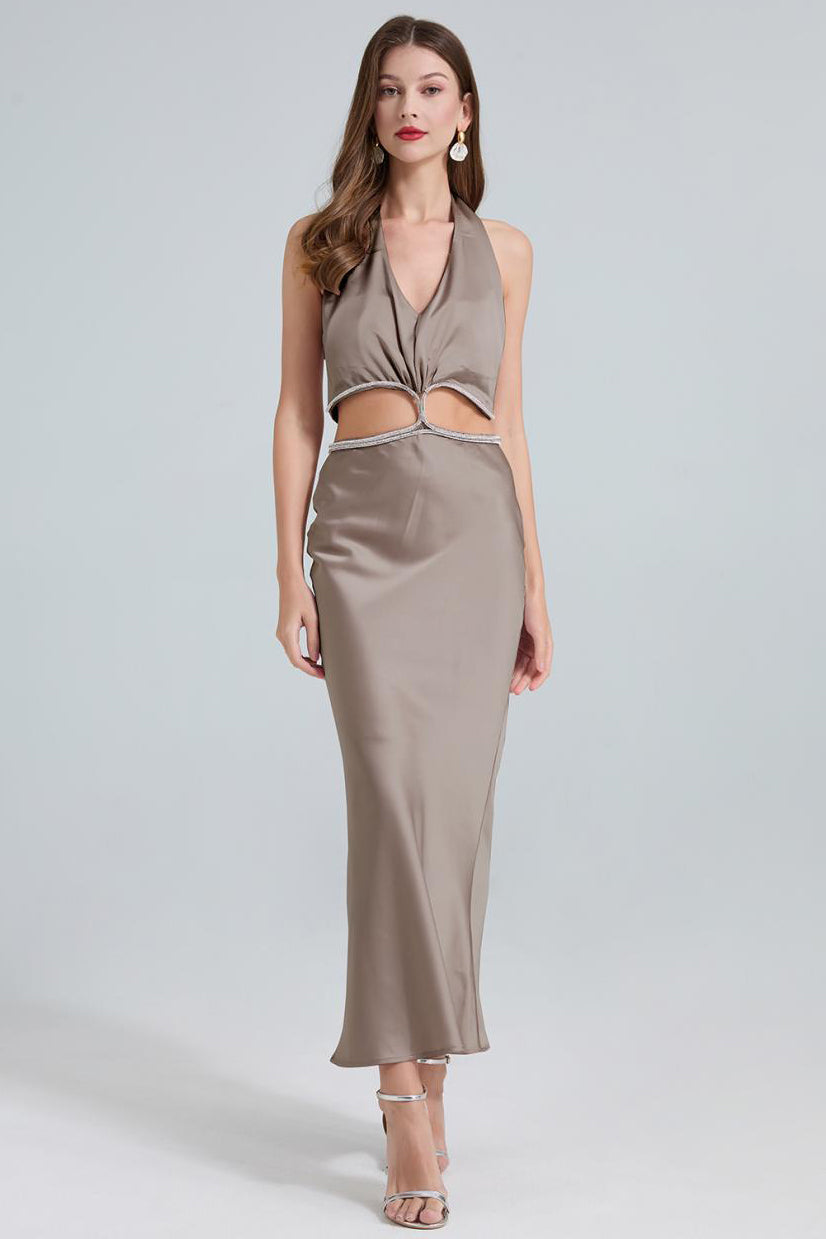WOMEN FASHION PARTY MAXI DRESS