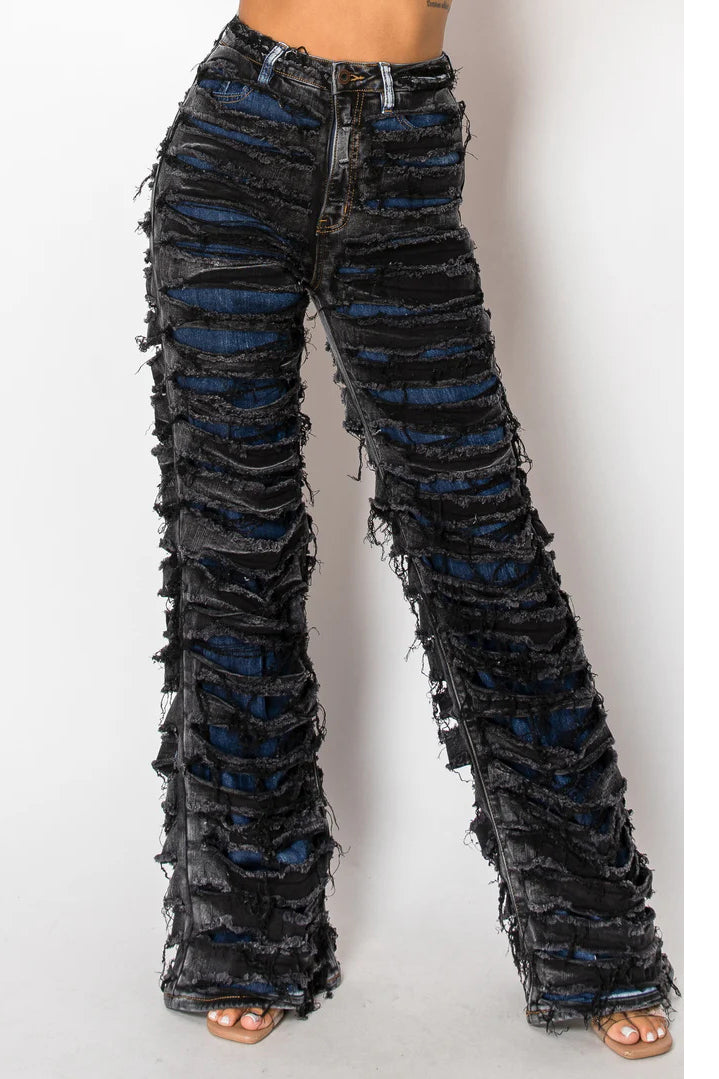 WOMEN FASHION DENIM PANTS