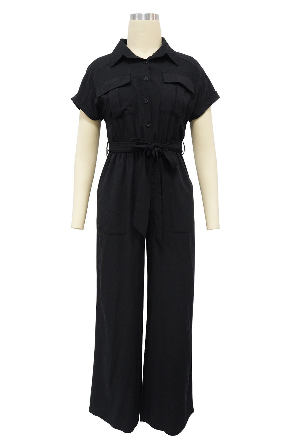 WOMEN FASHION SUMMER WIDE LEG JUMPSUIT