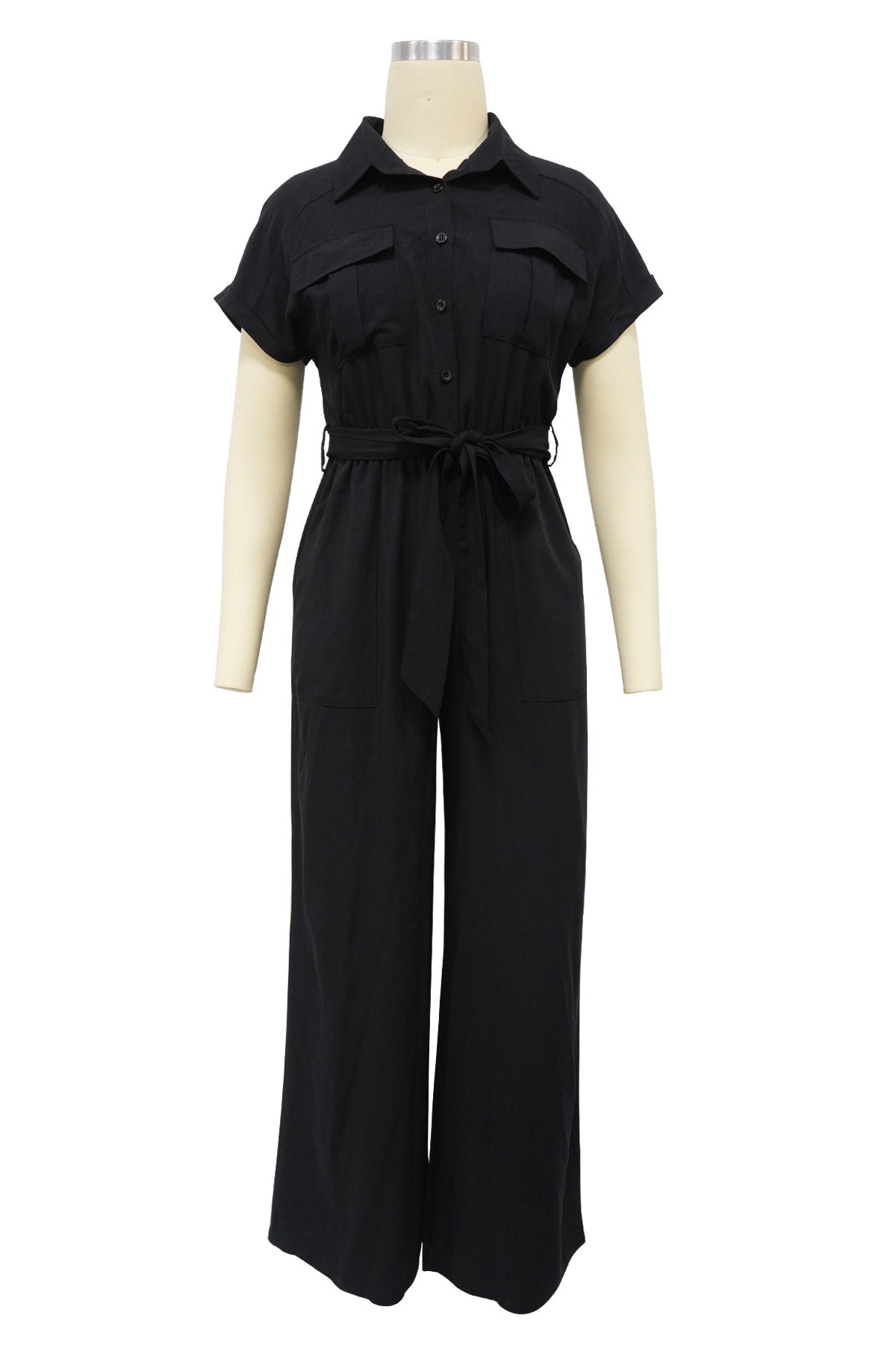 WOMEN FASHION SUMMER WIDE LEG JUMPSUIT