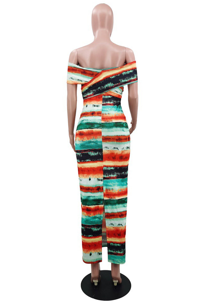 WOMEN FASHION SUMMER LONG MAXI DRESS