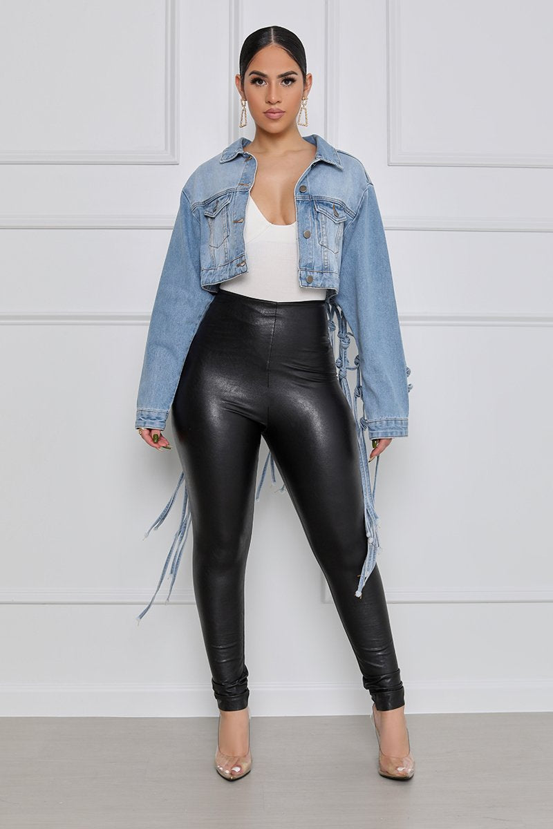 WOMEN FASHION DENIM JACKET
