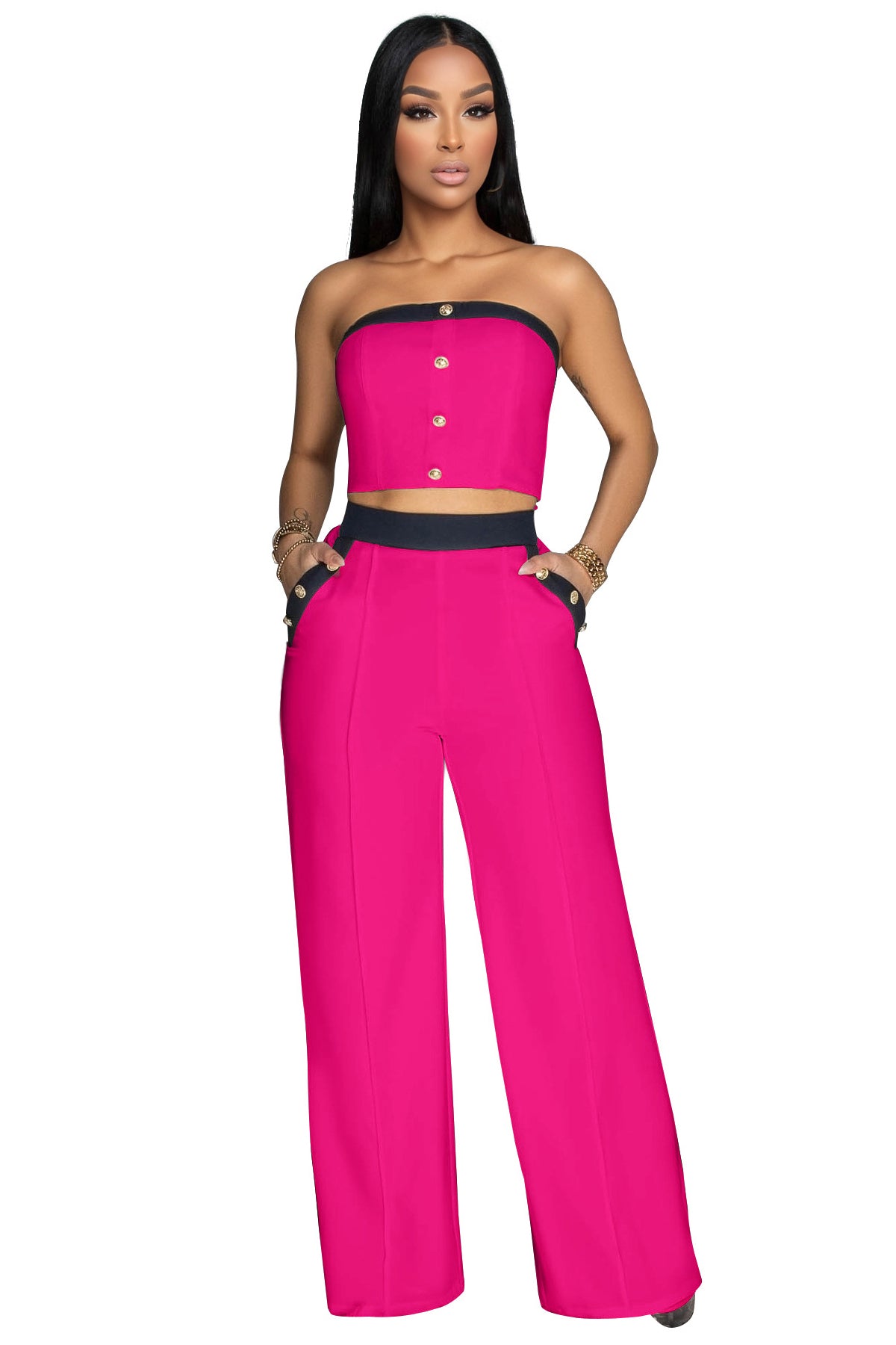 WOMEN FASHION TOP & PANT SET
