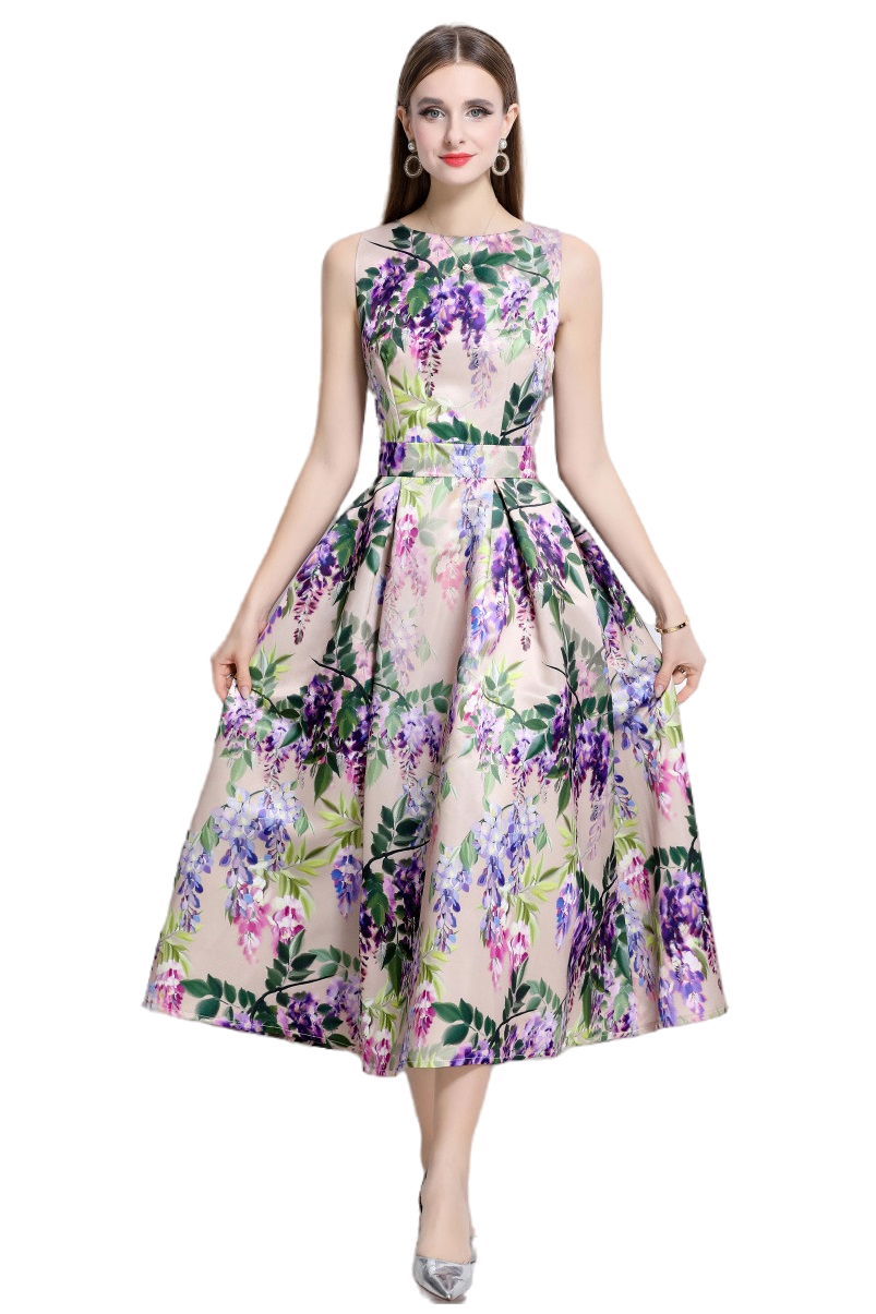 WOMEN FASHION LONG MIDI DRESS