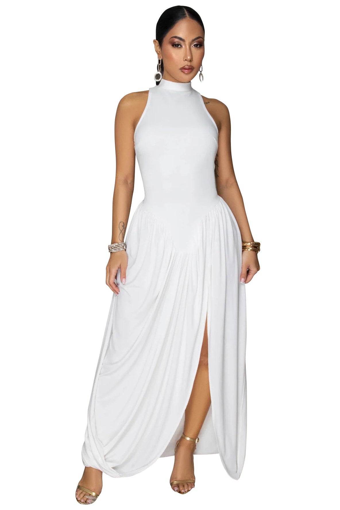 WOMEN FASHION SUMMER LONG MAXI DRESS