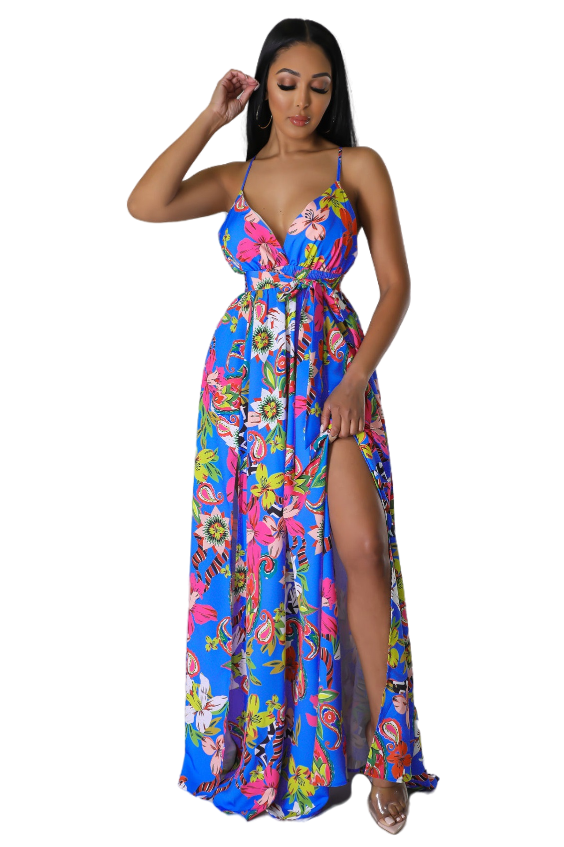 WOMEN FASHION SUMMER LONG MAXI DRESSES