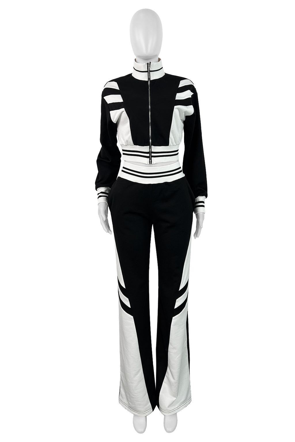 WOMEN FASHION CASUAL TWO PIECE PANT SET