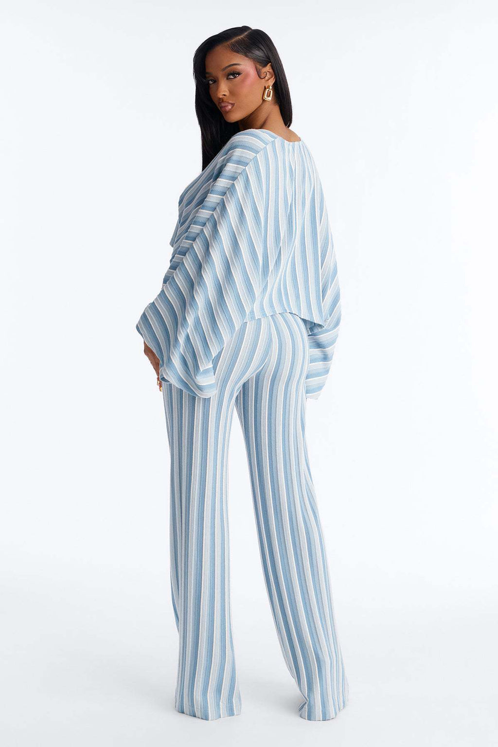 WOMEN FASHION SUMMER TWO PIECE PANT SET
