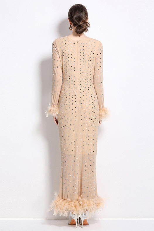 WOMEN FASHION MAXI PARTY DRESS