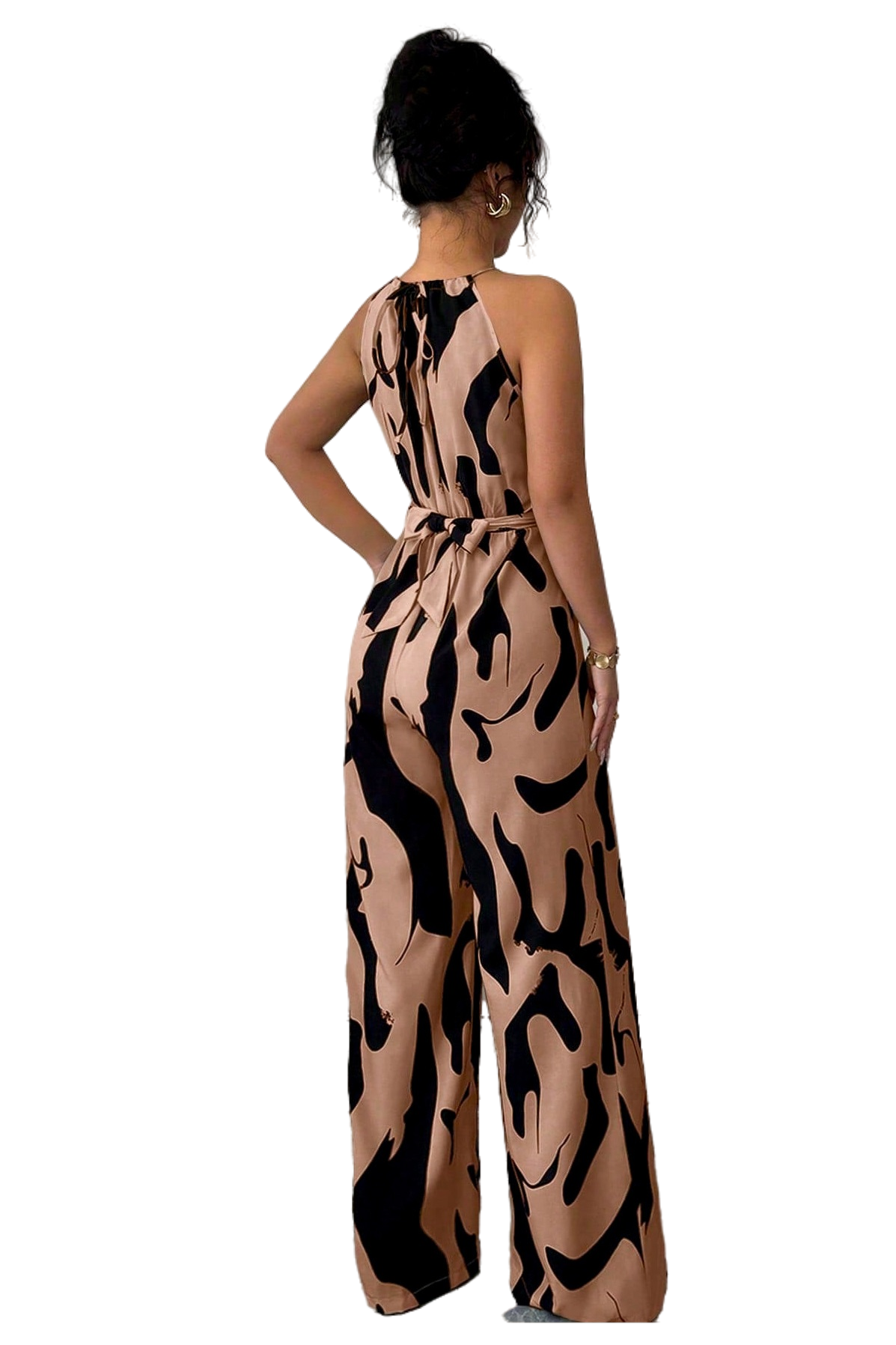 WOMEN FASHION STYLE SLEEVELESS JUMPSUIT