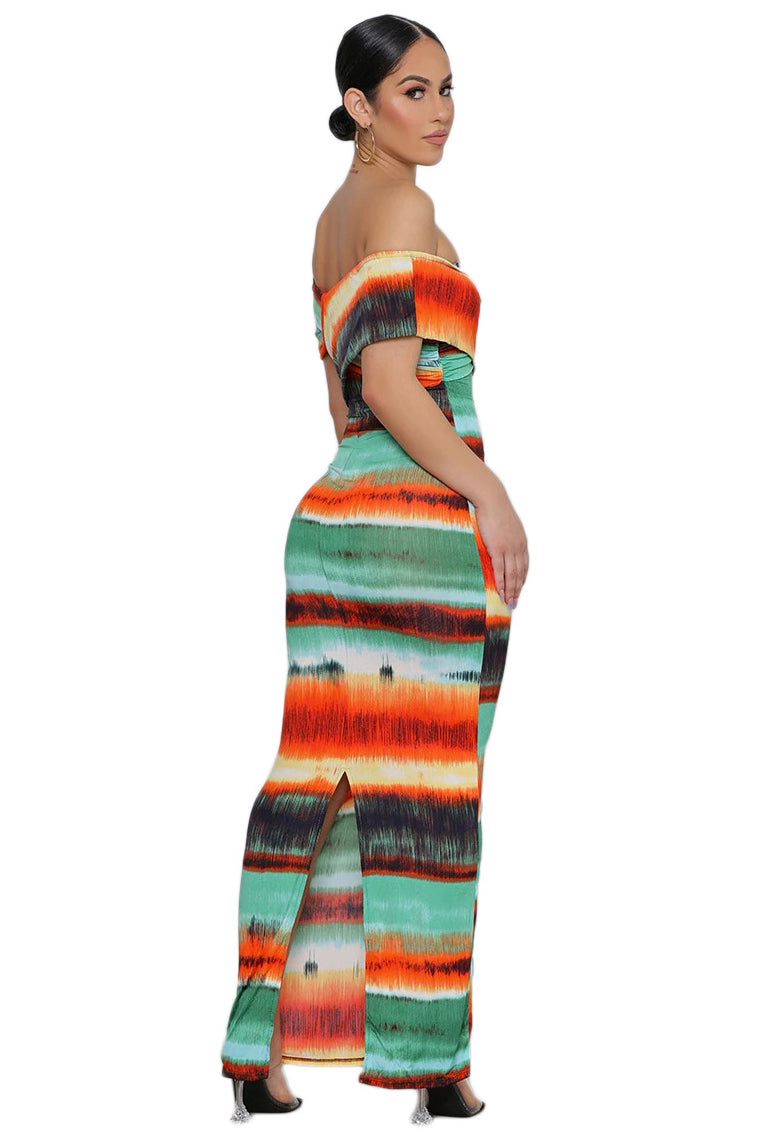 WOMEN FASHION SUMMER LONG MAXI DRESS