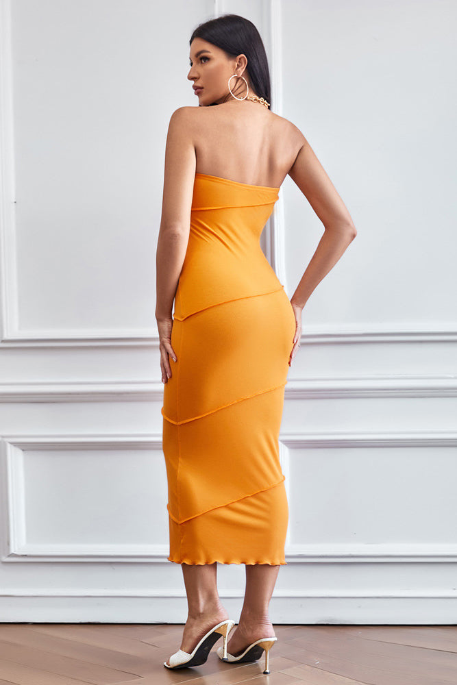 WOMEN FASHION MIDI LONG DRESS