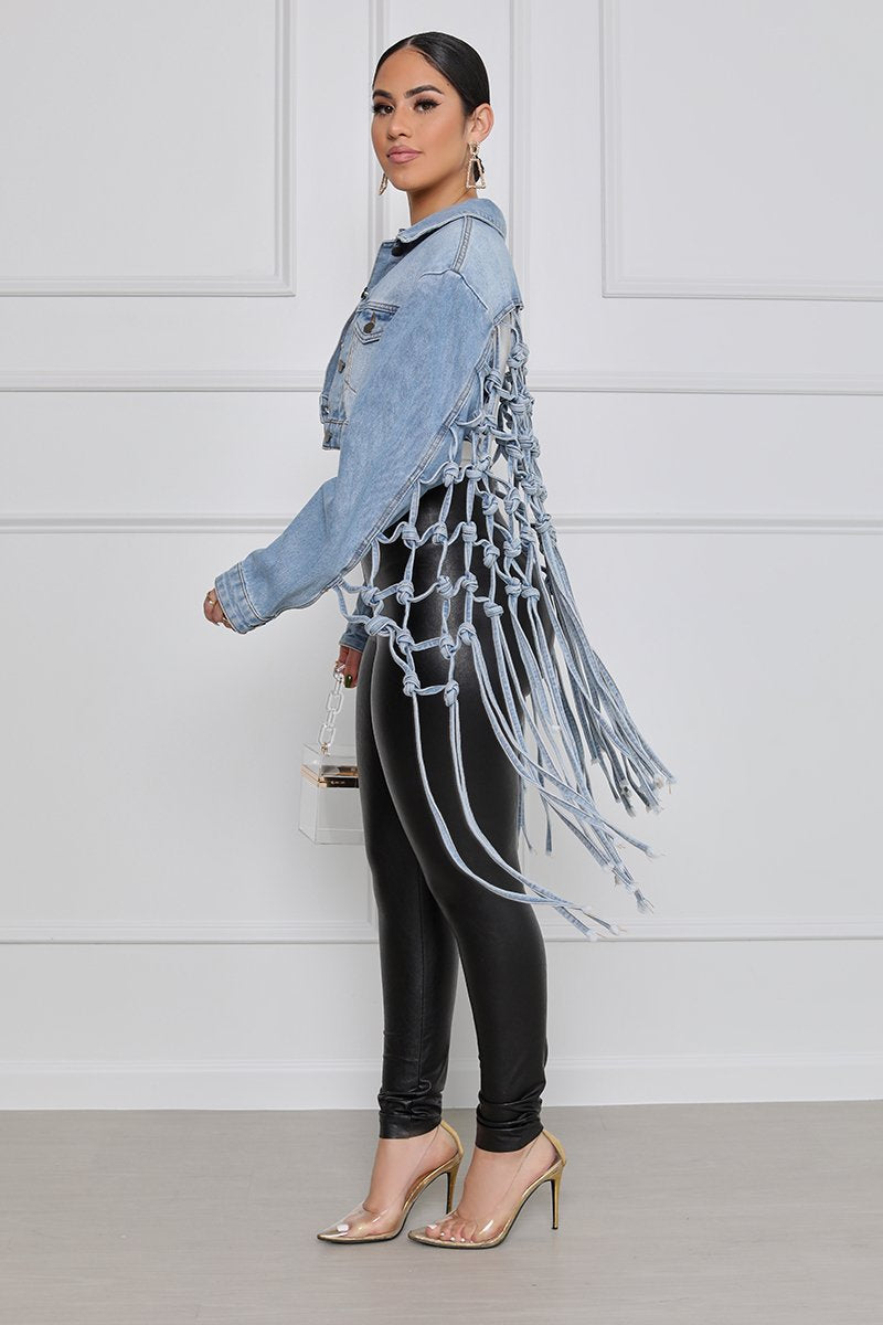 WOMEN FASHION DENIM JACKET