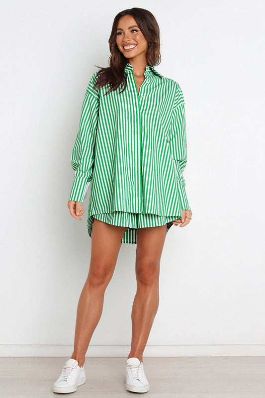 WOMEN FASHION 2PC SHIRT AND SHORT SET