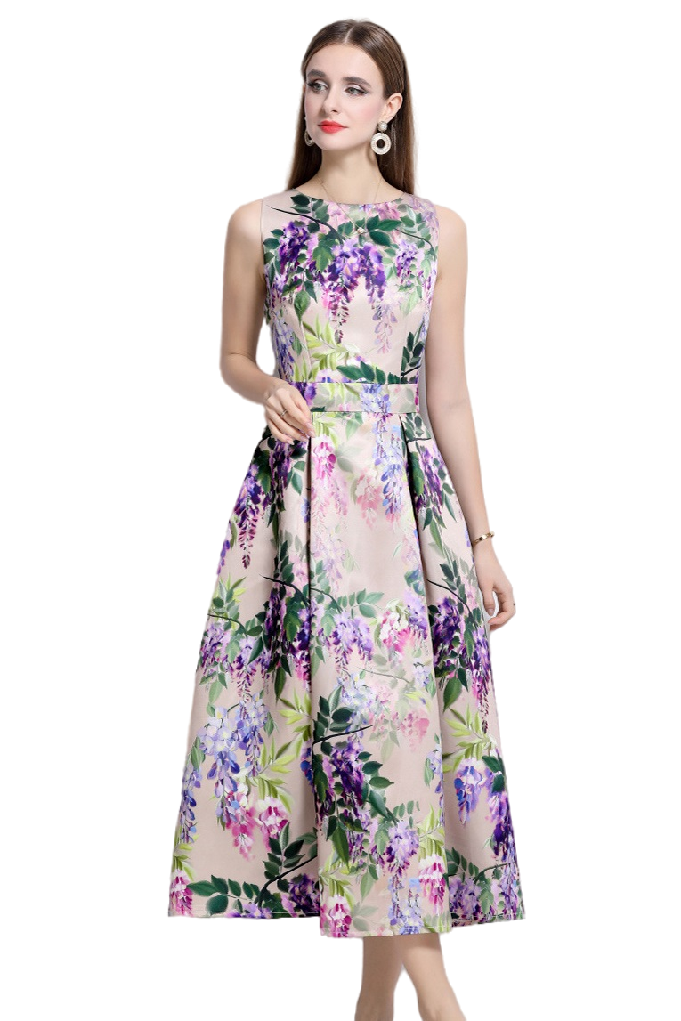 WOMEN FASHION LONG MIDI DRESS