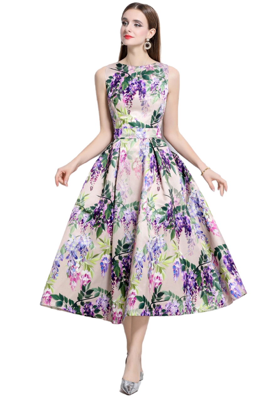 WOMEN FASHION LONG MIDI DRESS