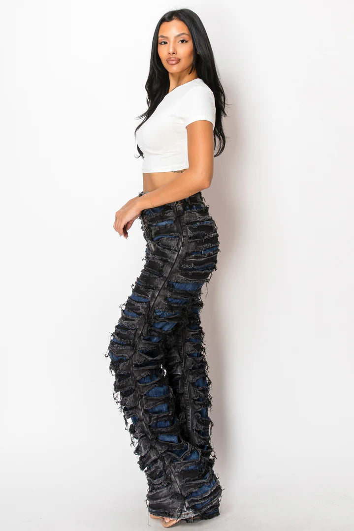 WOMEN FASHION DENIM PANTS
