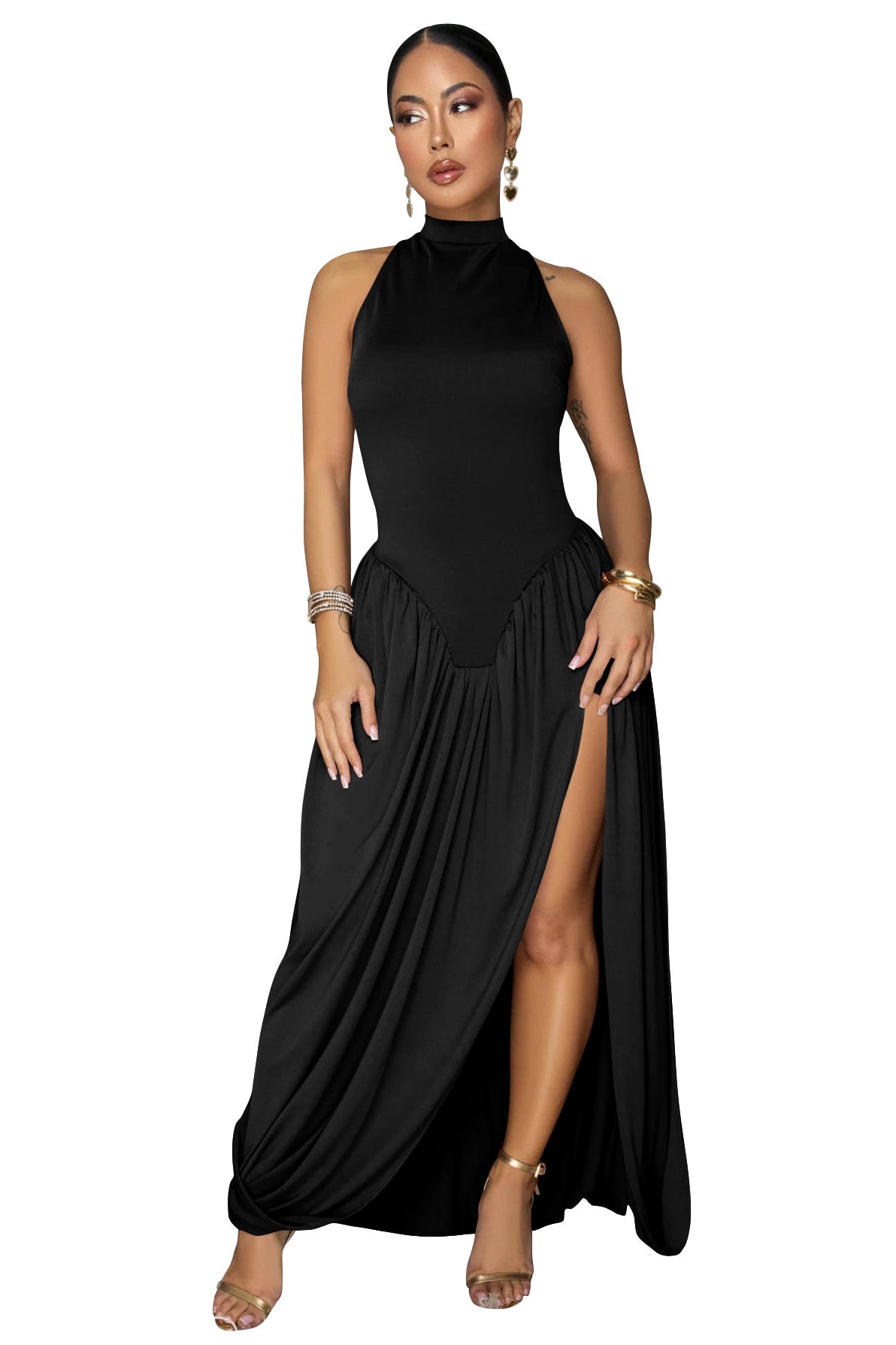 WOMEN FASHION SUMMER LONG MAXI DRESS