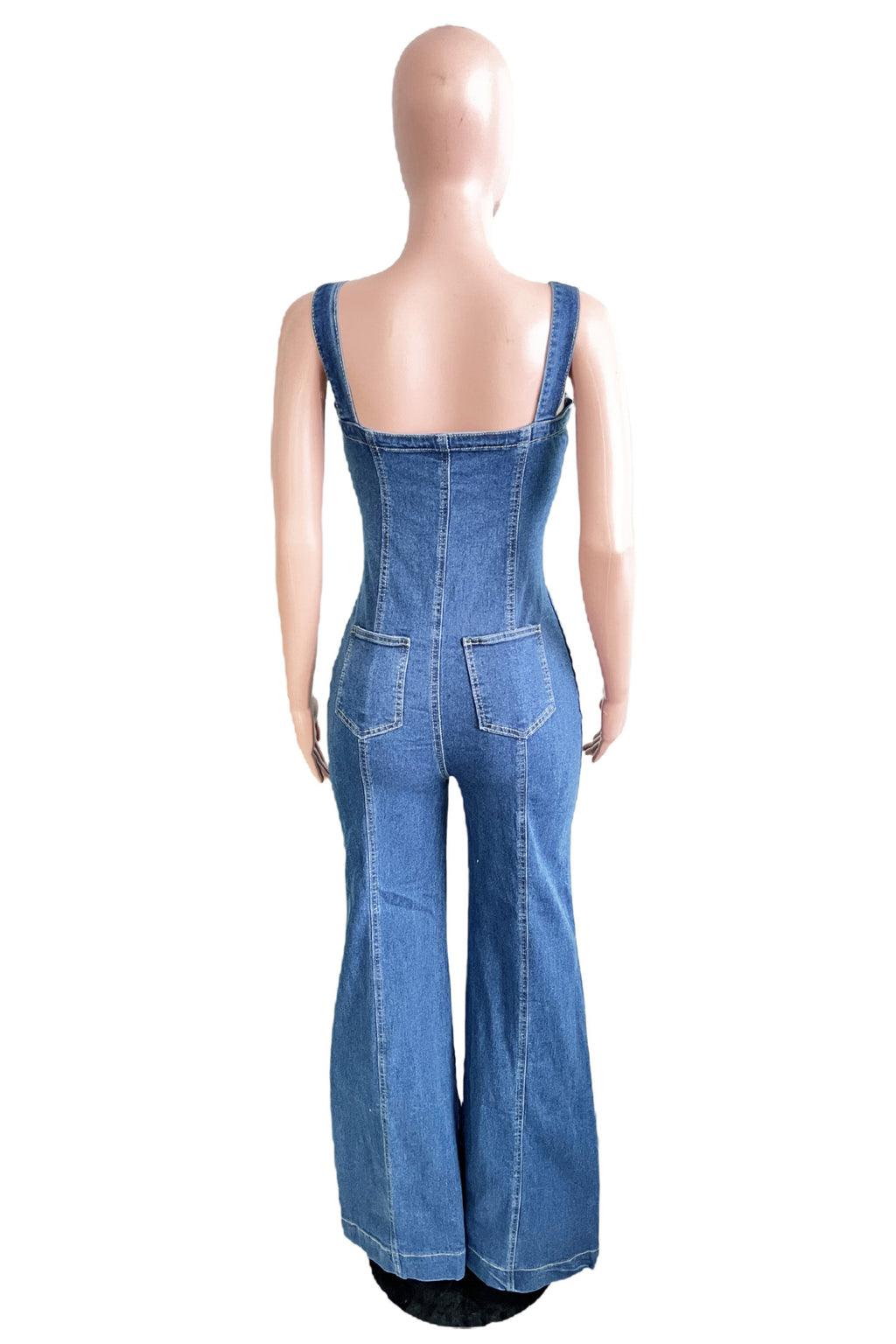 WOMEN FASHION DENIM JUMPSUIT